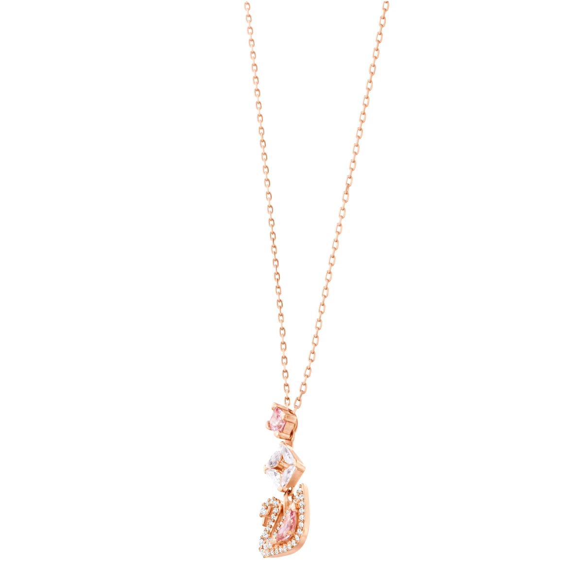 Resim SS SWAN:NECKLACE CZMO/ROS