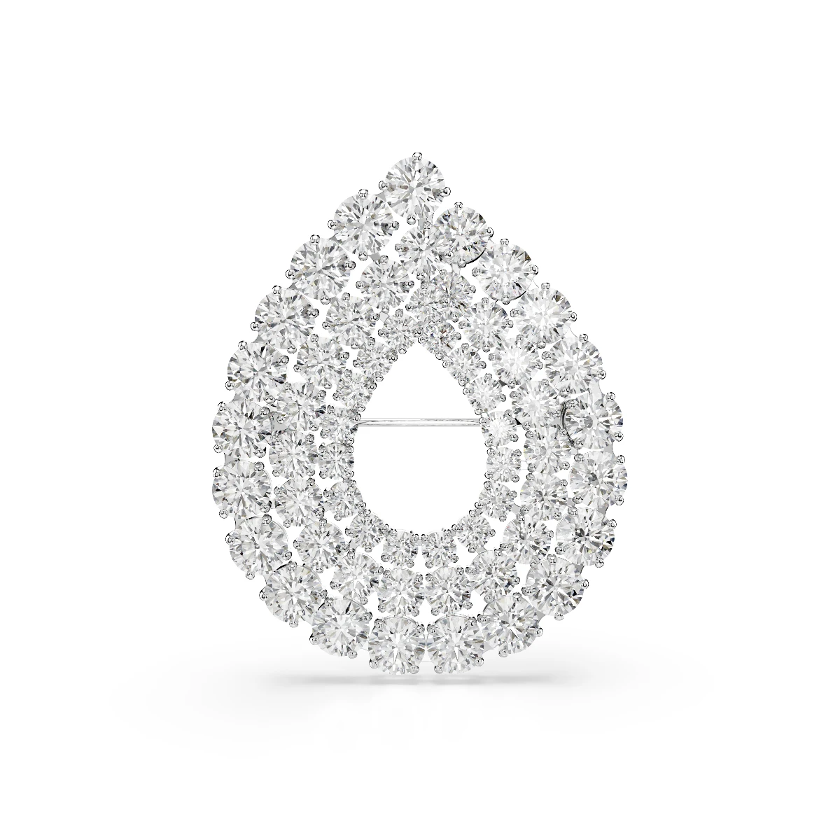 Resim MATRIX:BROOCH TENNIS WHITE/RHS