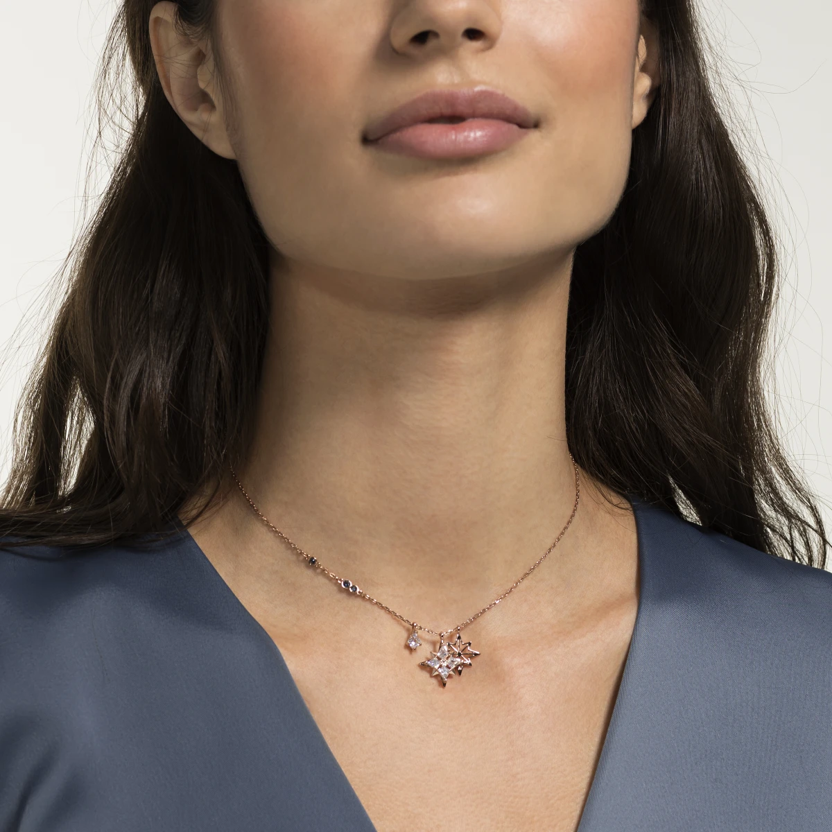 Resim SYMBOLICA:PENDANT STAR CZWH/ROS