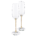 Resim CRYSTALLINE:TOASTING FLUTES , GOLD (#2)
