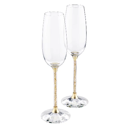 Resim CRYSTALLINE:TOASTING FLUTES , GOLD (#2)