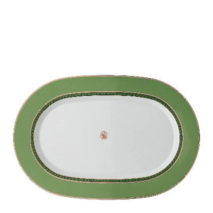 Resim ROSENTHAL: PLATTER 34 CM GREEN