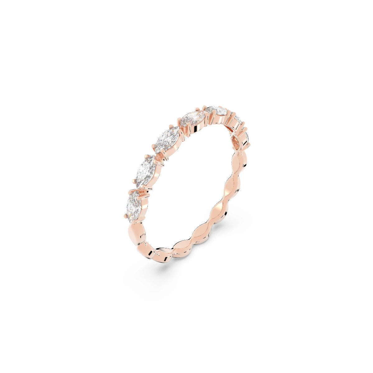 Resim MATRIX:RING MARQUISE CZWH/ROS 55