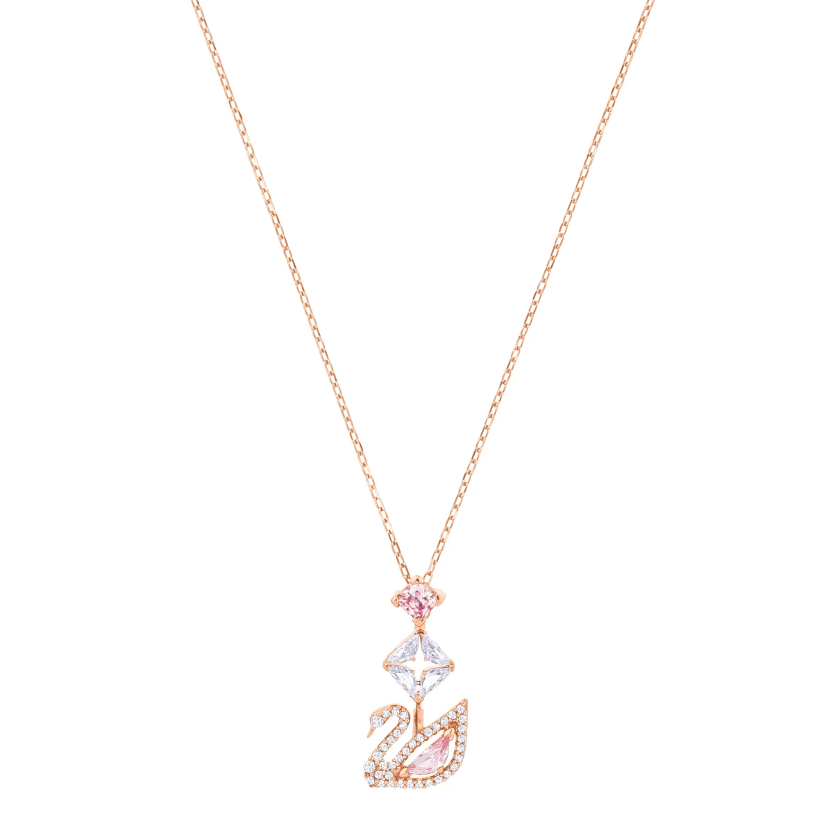 Resim SS SWAN:NECKLACE CZMO/ROS