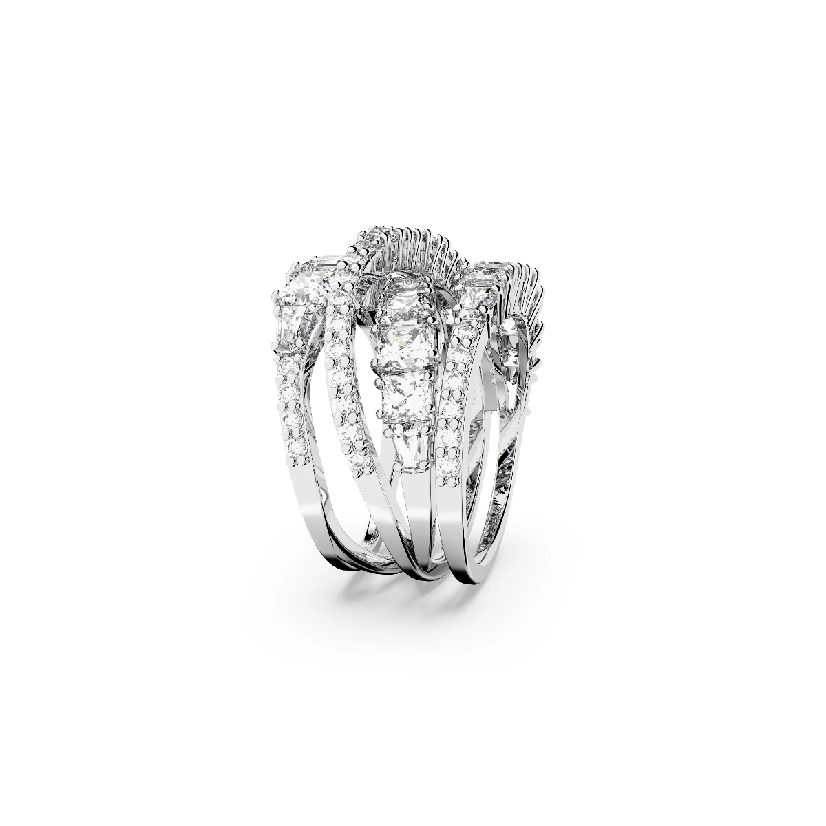 Resim HYPERBOLA:RING WRAP CZWH/RHS FULL PAVE 55