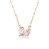 Resim SWAN:NECKLACE CZMO/ROS