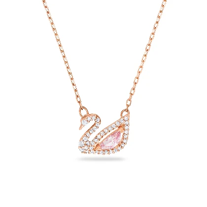Resim SWAN:NECKLACE CZMO/ROS