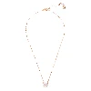 Resim SWAN:NECKLACE CZMO/ROS