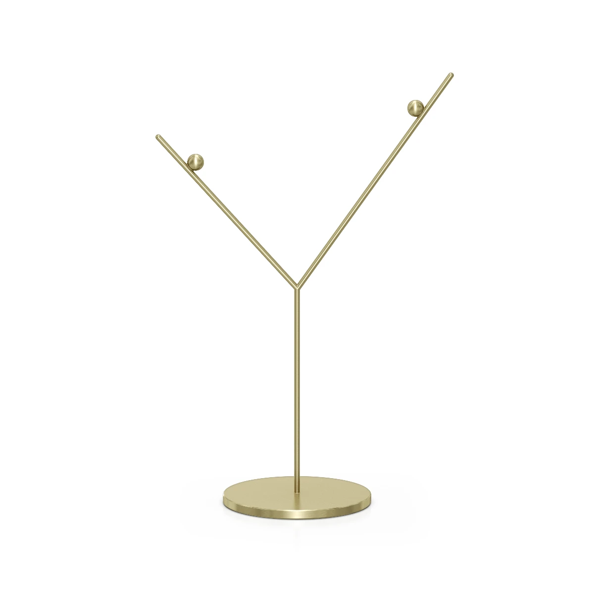 Resim DISPLAY:ORNAMENT STAND GOLD TONE