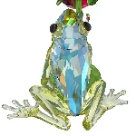 Resim IDYLLIA:FROG, BEE AND STRAWBERRY