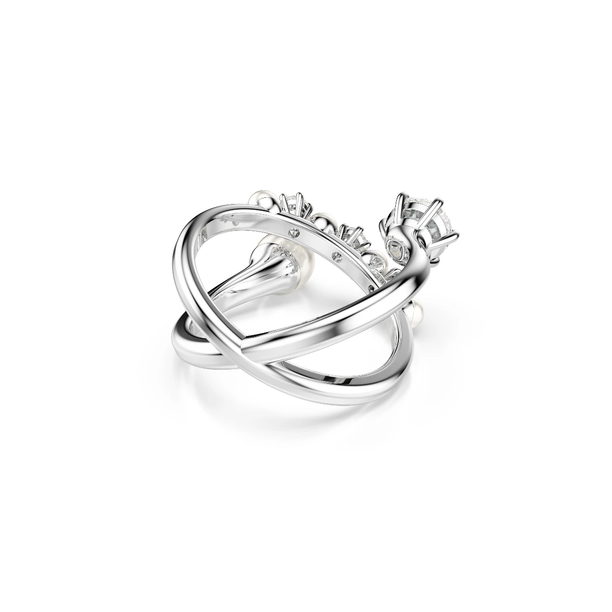 Resim MATRIX:RING PEARL OPEN WHITE/RHS 55