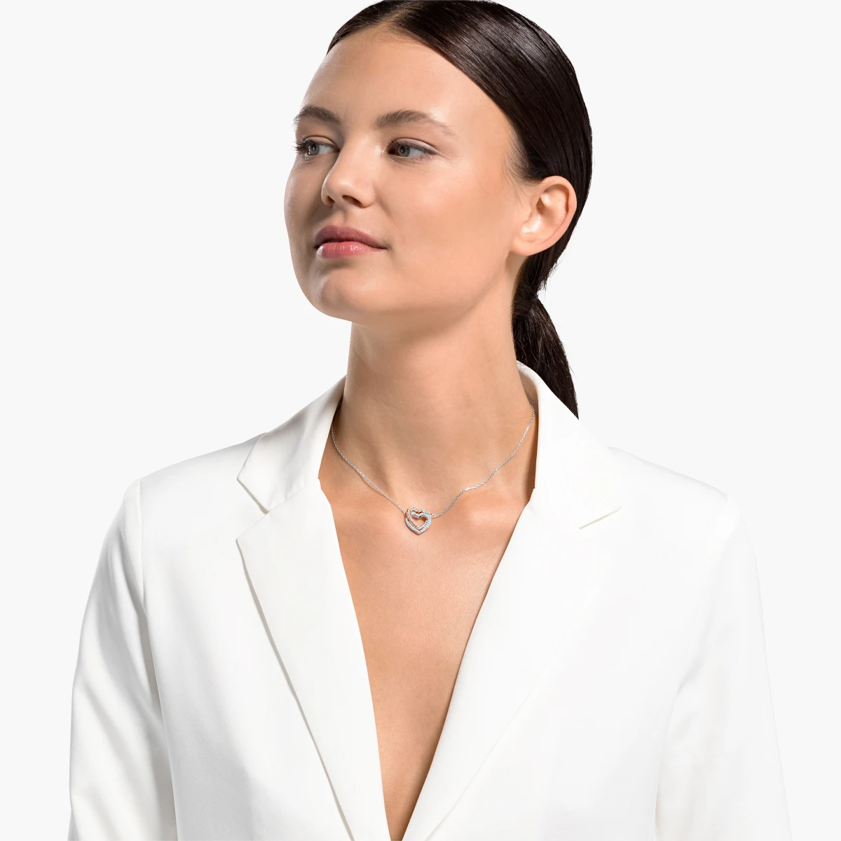 Resim HYPERBOLA:NECKLACE DBL H CRY/MIX