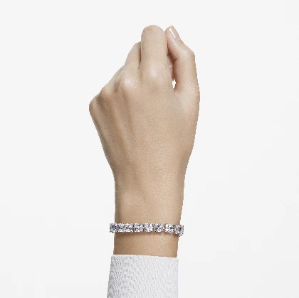 Resim MATRIX:BRACELET S SQR WHITE/RHS