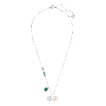 Resim SYMBOLICA:PENDANT CLOVER EMRD/CRY/MIX