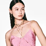 Resim IMBER:NECKLACE WHITE/GOS