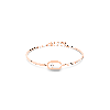 Resim UNA:BRACELET OVAL CZWH/ROS M