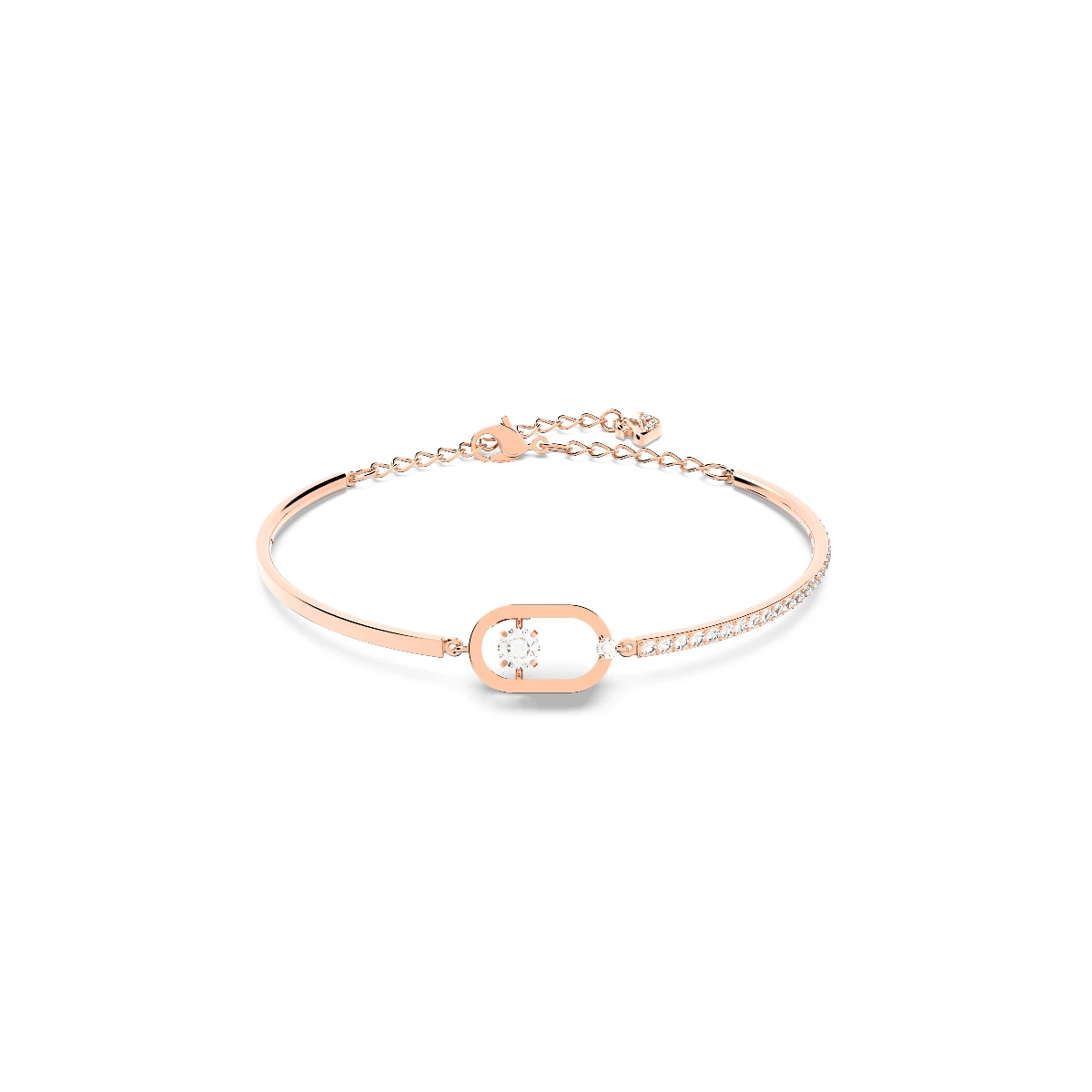 Resim UNA:BRACELET OVAL CZWH/ROS M