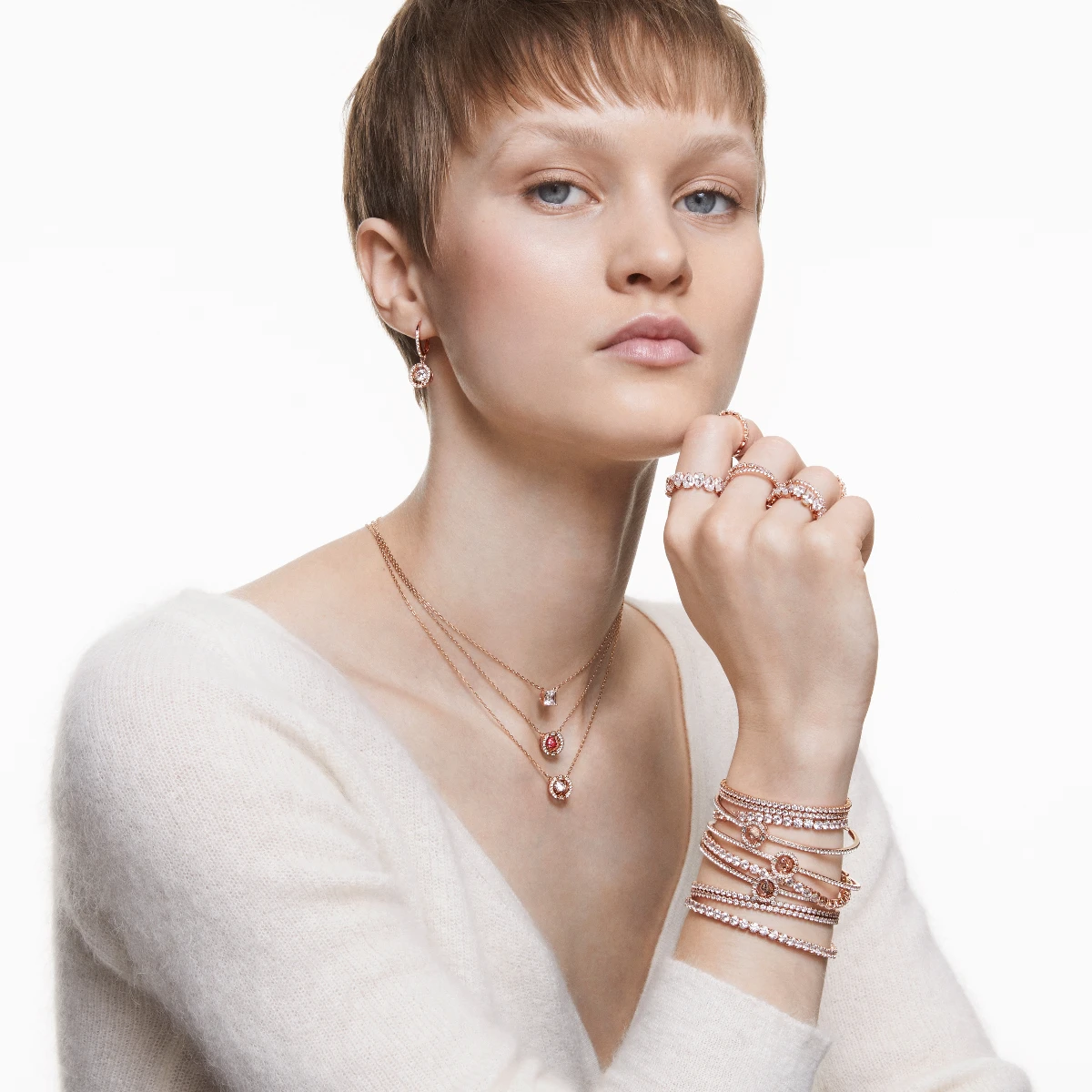 Resim MATRIX:RING MARQUISE CZWH/ROS 55