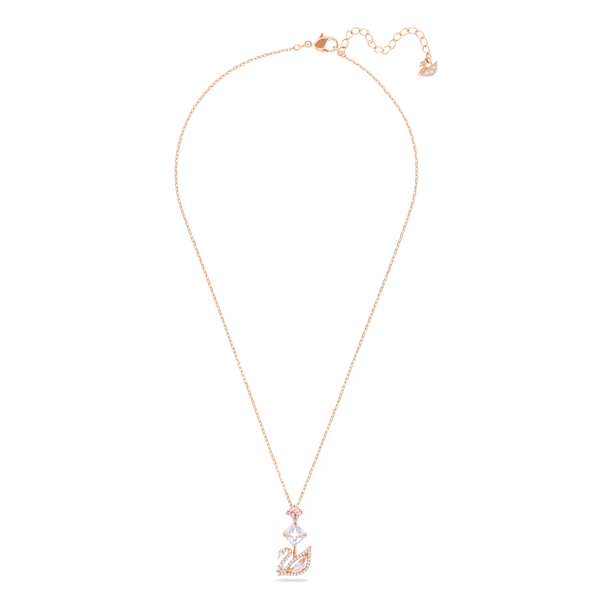 Resim SWAN:NECKLACE CZMO/ROS