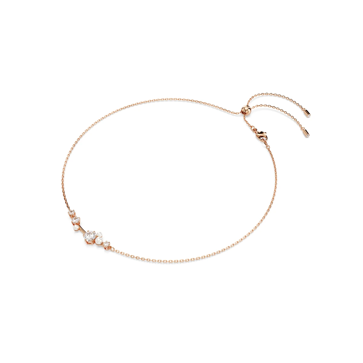 Resim CONSTELLA:NECKLACE BAR WHITE/ROS