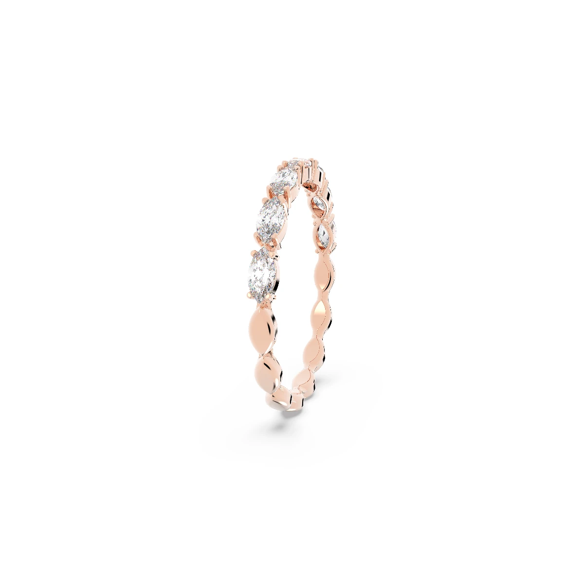Resim MATRIX:RING MARQUISE CZWH/ROS 55