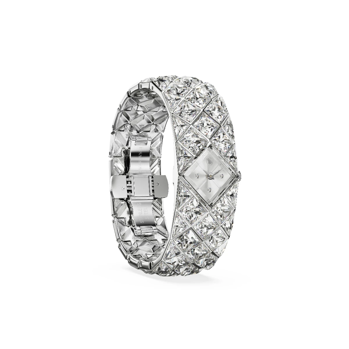 Resim CURIOSA BANGLE WATCH:MB STS/WHT/STS
