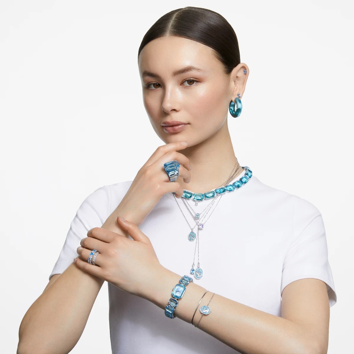 Resim LUCENT:RING AQUA/OTH 55