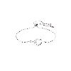 Resim HYPERBOLA:BRACELET SIMPLE CRY/RHS M