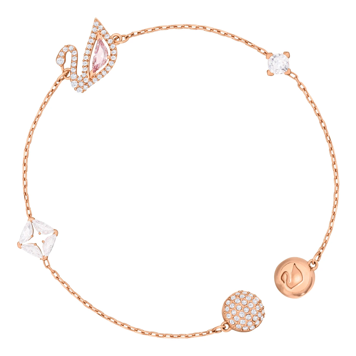 Resim SWAN:BRACELET CZMO/ROS M