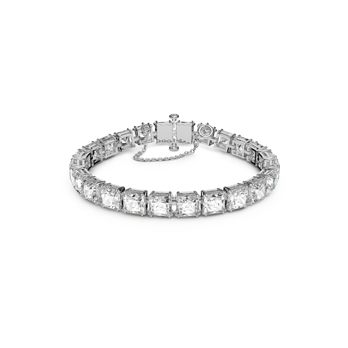 Resim MATRIX:BRACELET S SQR WHITE/RHS