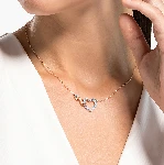 Resim HYPERBOLA:NECKLACE H&I CRY/CZWH/MIX