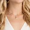 Resim SWAN:NECKLACE CZMO/ROS