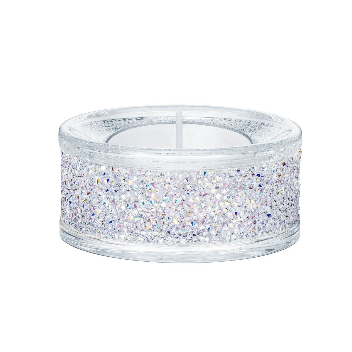 Resim SHIMMER:TEA LIGHT HOLDER CRYSTAL AB