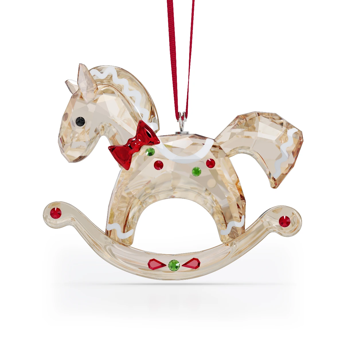 Resim HOLIDAY CHEERS:ORNAMENT GB ROCKING HORSE