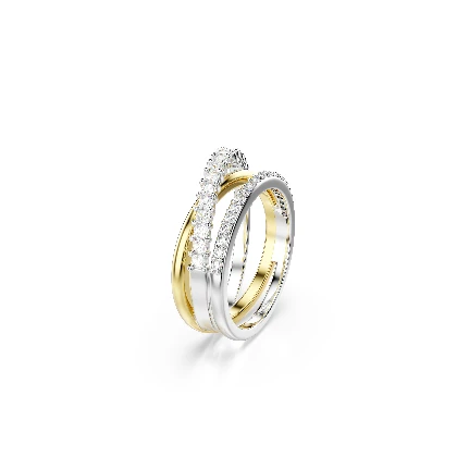 Resim RE HYPERBOLA:RING 3 BAND WHITE/MIX 52