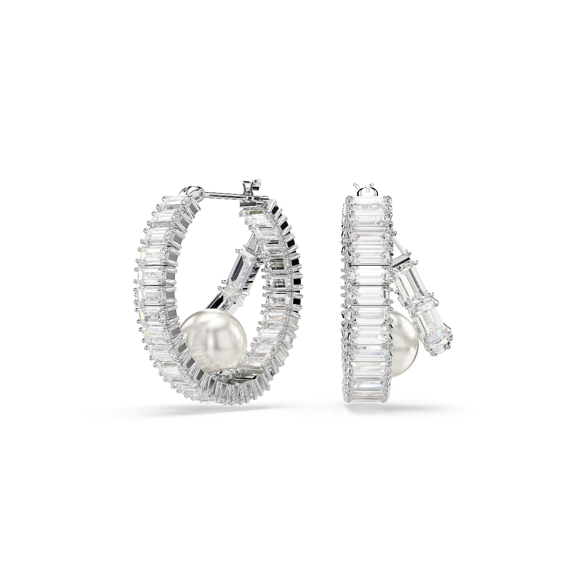 Resim SS25 CAPSULE:PE PRL HOOP WHI/RHS