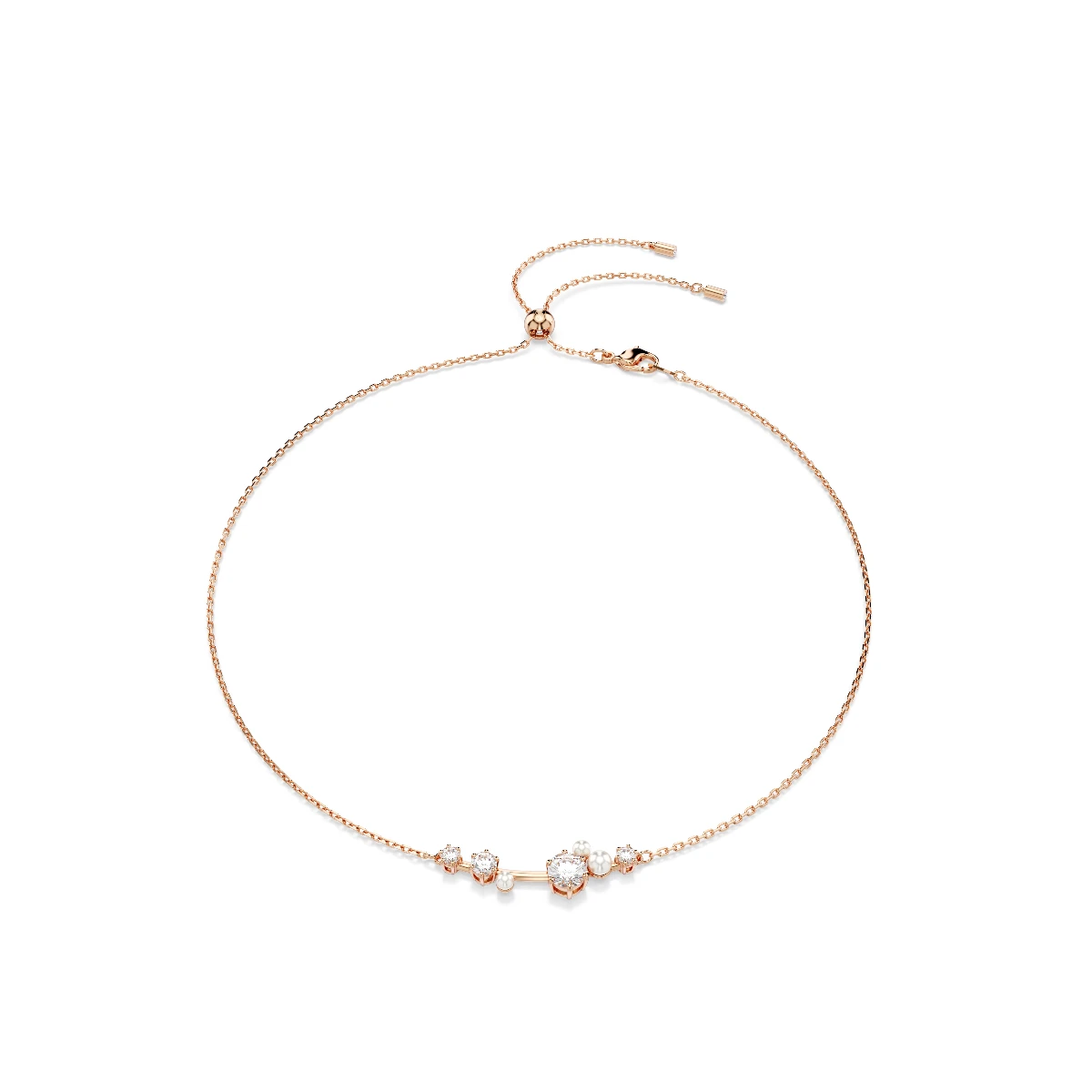 Resim CONSTELLA:NECKLACE BAR WHITE/ROS