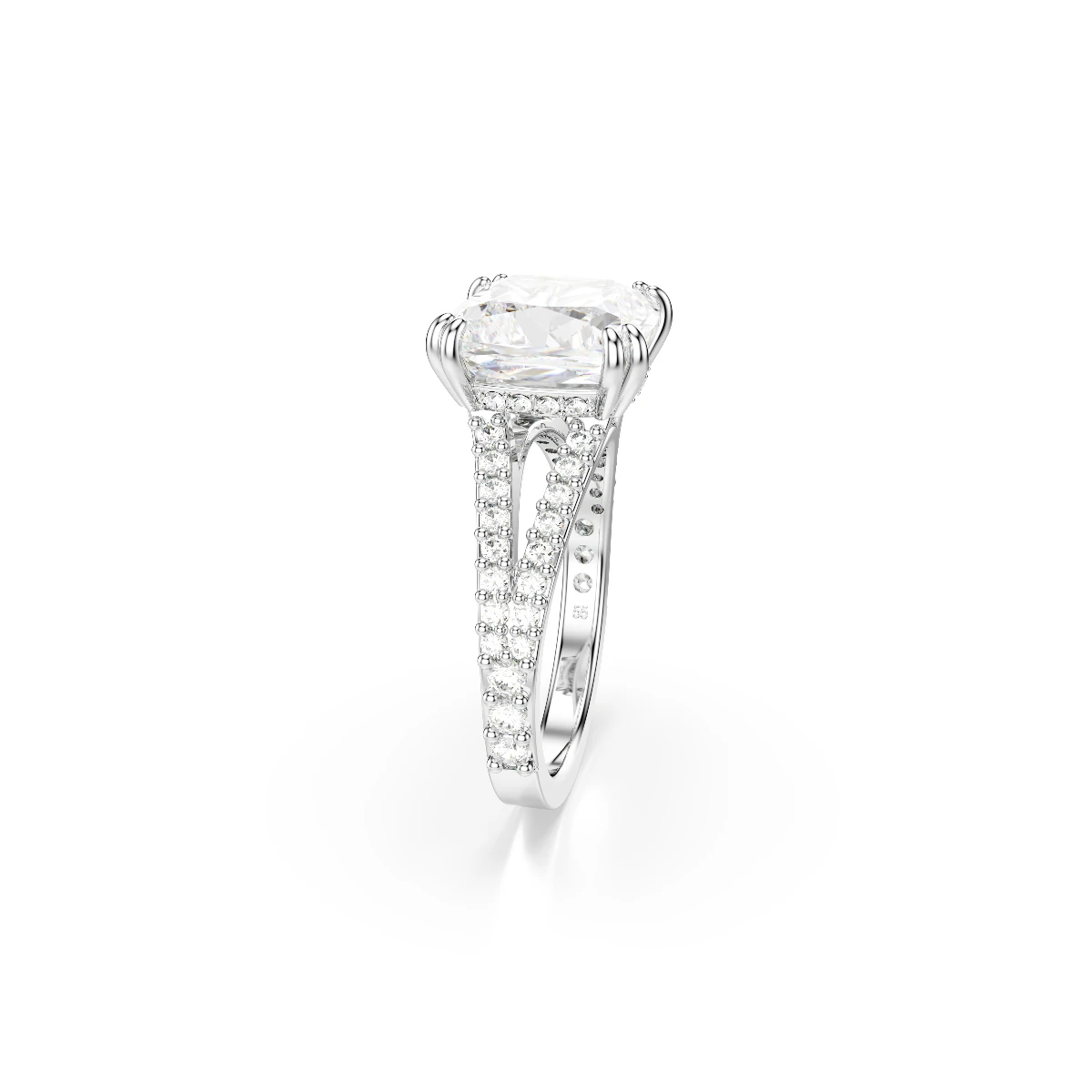 Resim RE STILLA:RING SQ WHITE/RHS 52