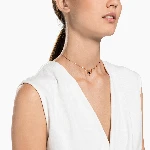 Resim SYMBOLICA:NECKLACE MOON JET/CRY/ROS