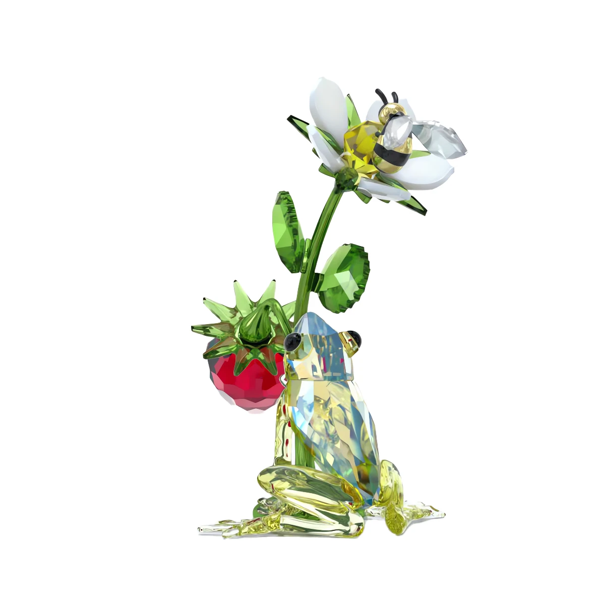 Resim IDYLLIA:FROG, BEE AND STRAWBERRY