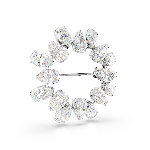 Resim MATRIX:BROOCH PEAR WHITE/RHS