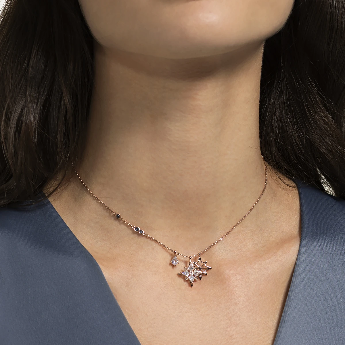 Resim SYMBOLICA:PENDANT STAR CZWH/ROS