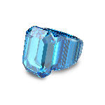 Resim LUCENT:RING AQUA/OTH 55