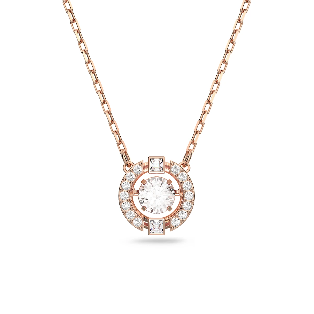 Resim UNA:NECKLACE CZWH/CRY/ROS
