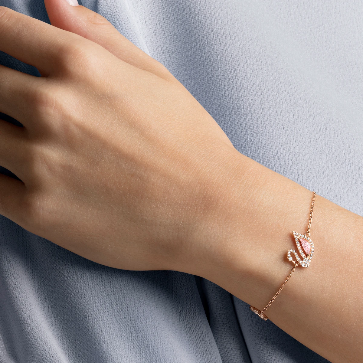 Resim SWAN:BRACELET CZMO/ROS M