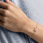 Resim SWAN:BRACELET CZMO/ROS M