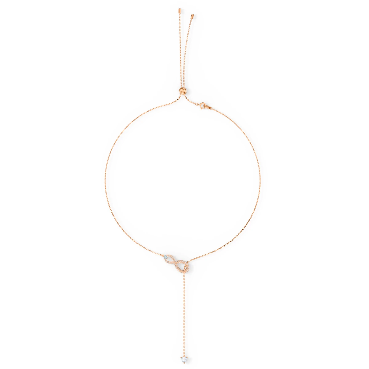 Resim HYPERBOLA:NECKLACE Y INF CRY/CZWH/ROS