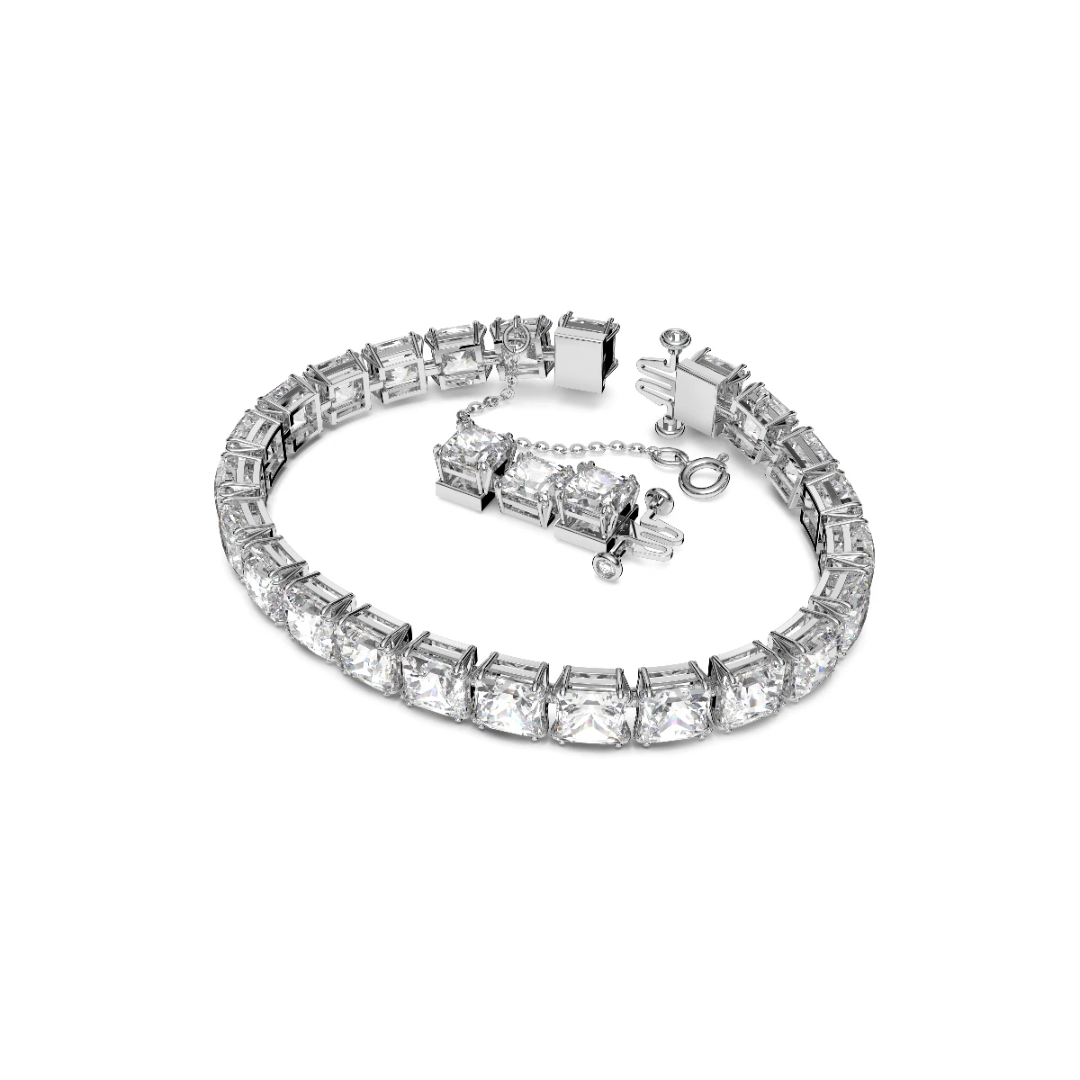 Resim MATRIX:BRACELET S SQR WHITE/RHS