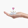 Resim WITH LOVE:LOVE BIRDS PINK HEART