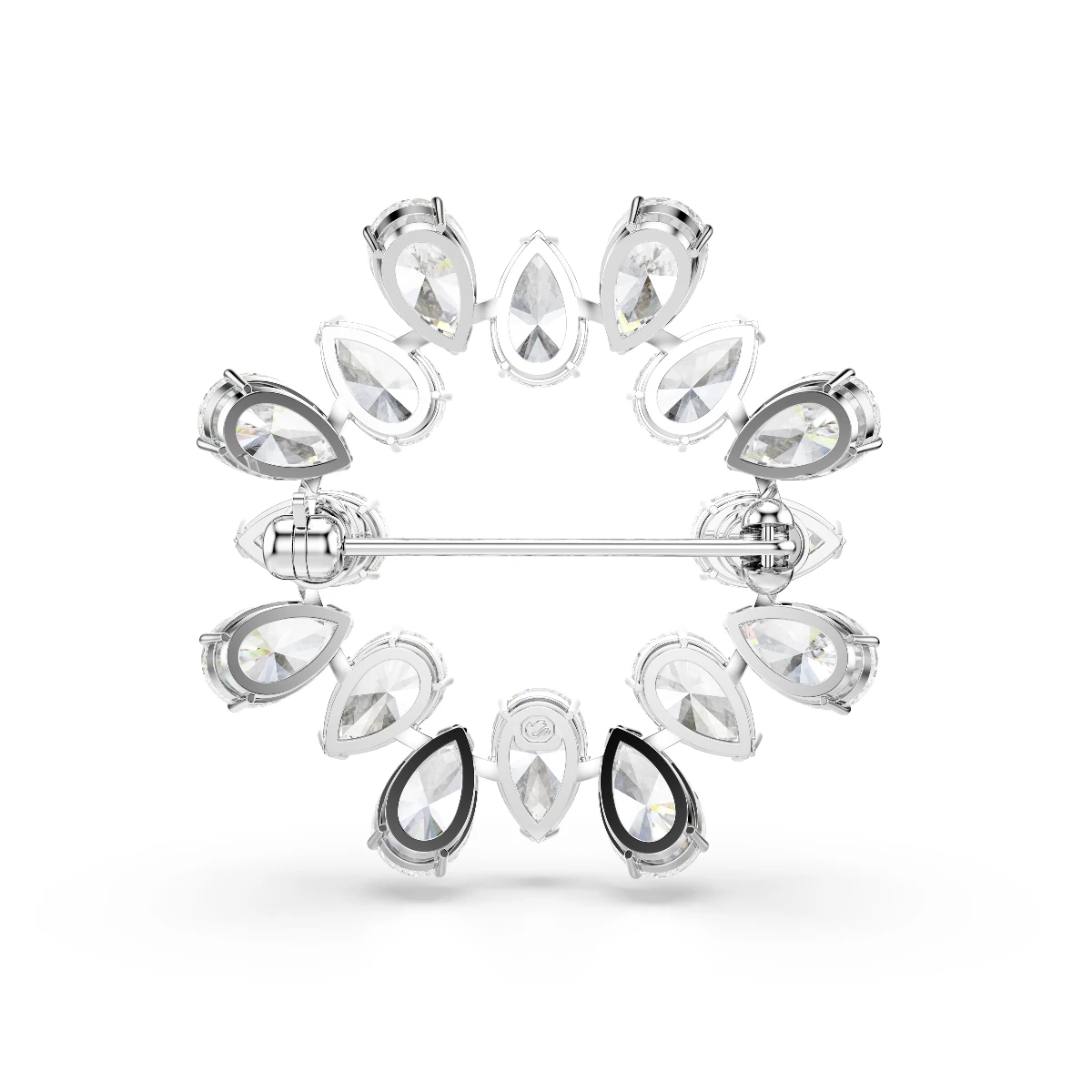 Resim MATRIX:BROOCH PEAR WHITE/RHS